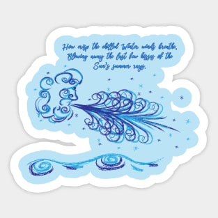 The Winter Wind Sticker